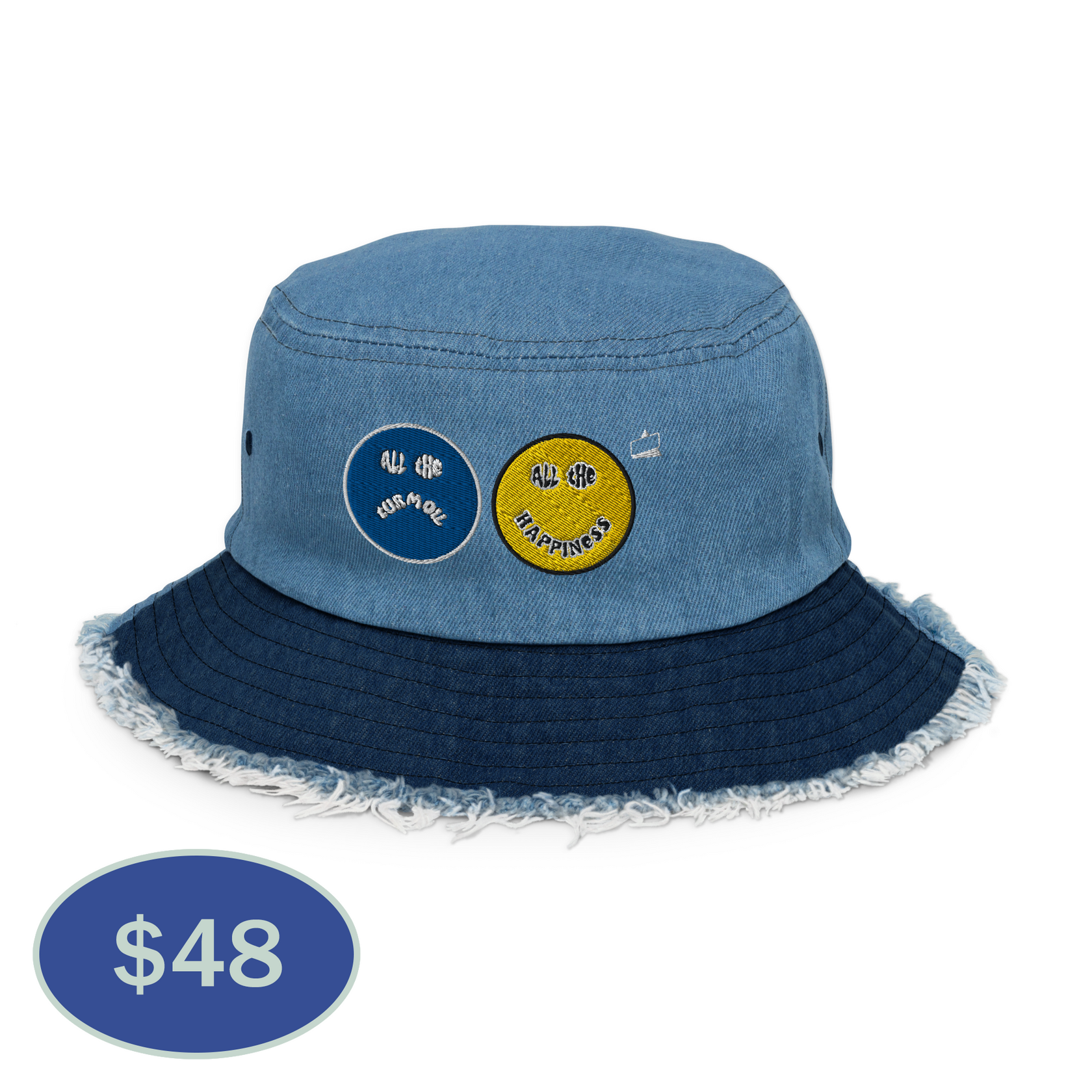 Turmoil & Happiness Bucket Hat