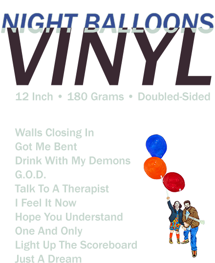 Night Balloons Vinyl Tracklist
